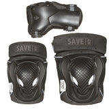 Save My Bones beskyttelses sæt sort M