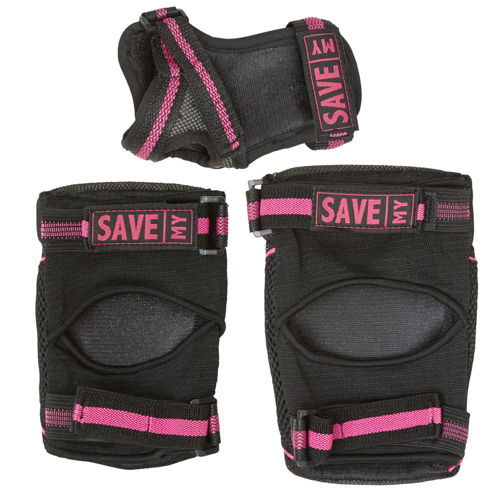Save My Bones beskyttelses sæt pink S