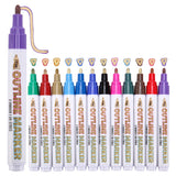 Marker outline 3.0 mm 2 i en guld/farver 12 ass