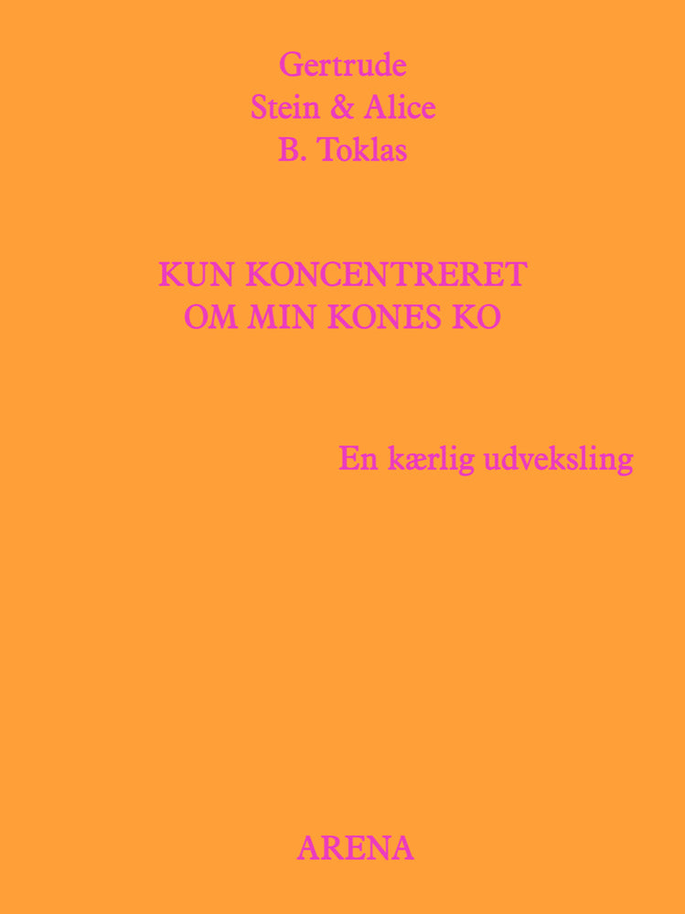Kun koncentreret om min kones ko