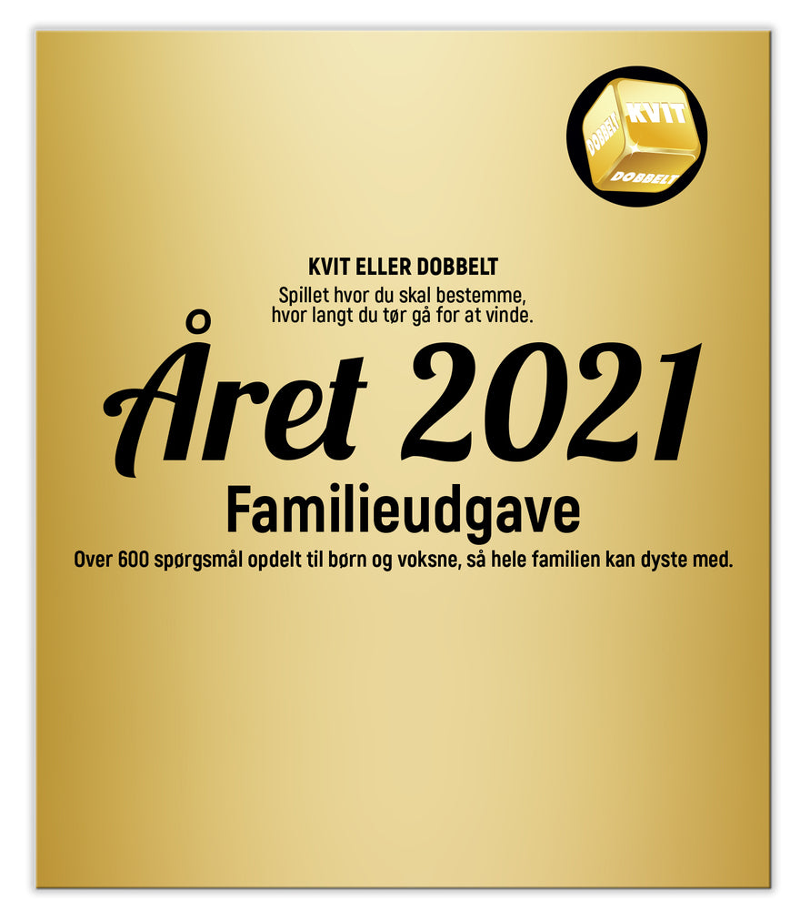 Året 2021 - Kvit eller dobbelt