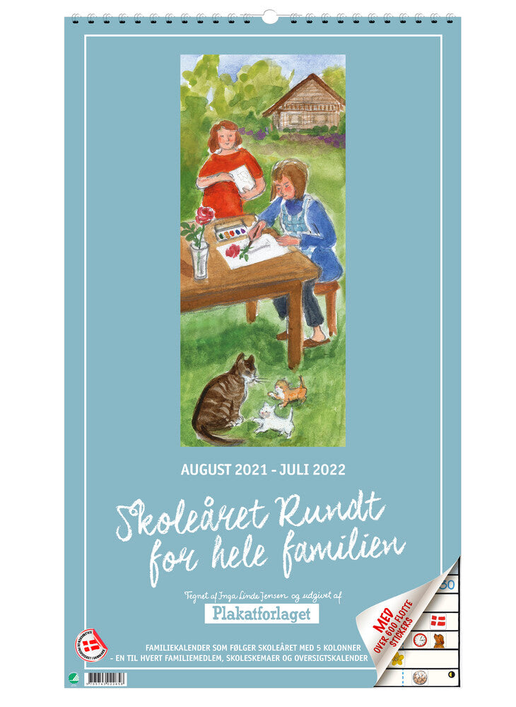Skoleåret rundt 2021/22 for hele familien m/5 kolonner