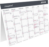 Bordkalender A5 moderne 2022 21 x 15 cm Mayland