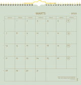 Vægkalender color 2022 30 x 30 cm Mayland