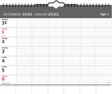 Familiekalender ugeplanner 2022 30 x 21 cm Mayland