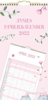 Familiekalender Annies 2022 22 x 43 cm  Mayland