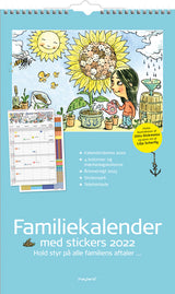 Familiekalender A3 Otto Dickmeiss illu. 4 kol. 2022 Mayland