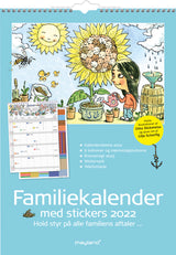 Familiekalender A3 Otto Dickmeiss illu. 6 kol. 2022 Mayland
