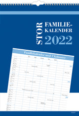Familiekalender stor 7 kol. 2022 34 x 48 cm Mayland