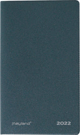 Index planner mini mørk grå 2022 8 x 13 cm Mayland