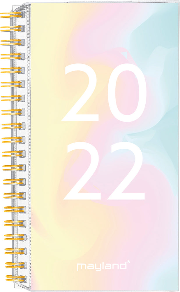 Week planner m/ 4 illu 2022 9,5 x 17 cm Mayland