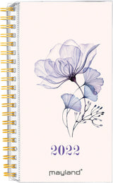 Week planner m/ 4 illu 2022 9,5 x 17 cm Mayland