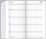 Family planner månedskal. 4 kol. 2022 8,8 x 16,6 cm Mayland