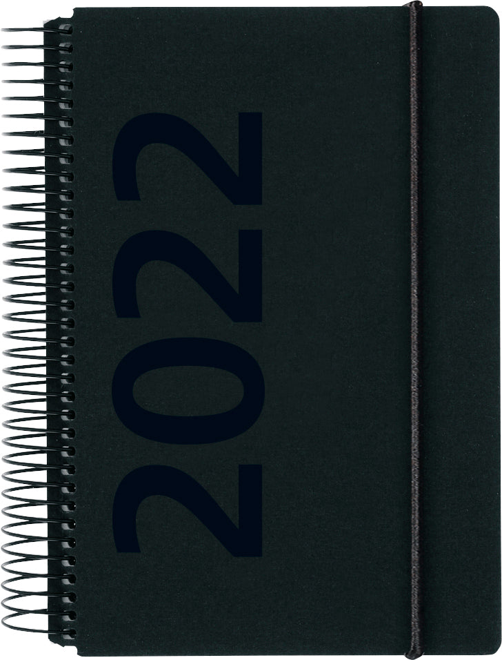 Spiralkalender 1 dag matsort år 2022 12 x 17 cm Mayland