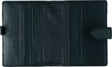 Spiralkalender 1 dag 2022 sort skind 12 x17 cm Mayland