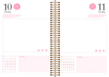Life planner pink 1 dag 2022 11,7 x 17,1 cm Mayland