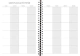 Familiekalender ugeplanner A5 tekstilpræg 2022 Mayland