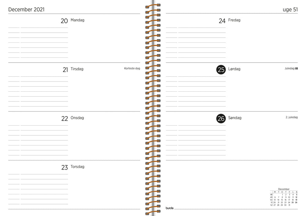 Organizer & notes A5 14,8 x 21 cm Mayland