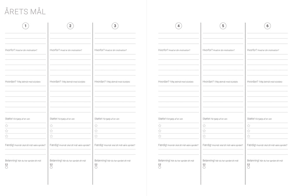 Goal planner 19,5 x 26 cm Mayland