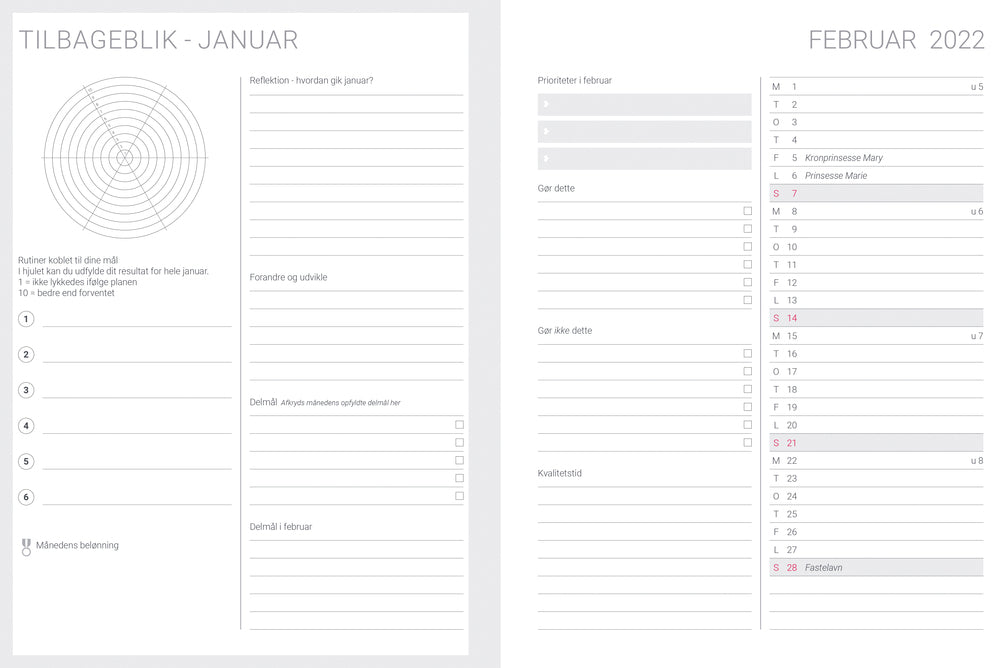 Goal planner 19,5 x 26 cm Mayland
