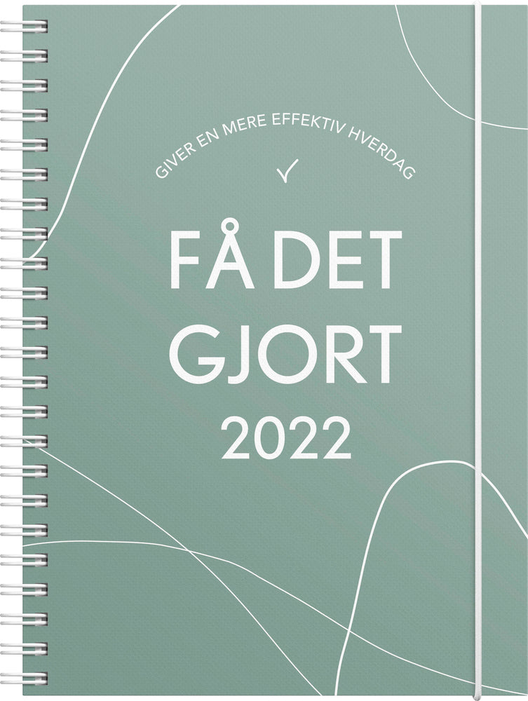 Få det gjort, A5 ugekalender 2022