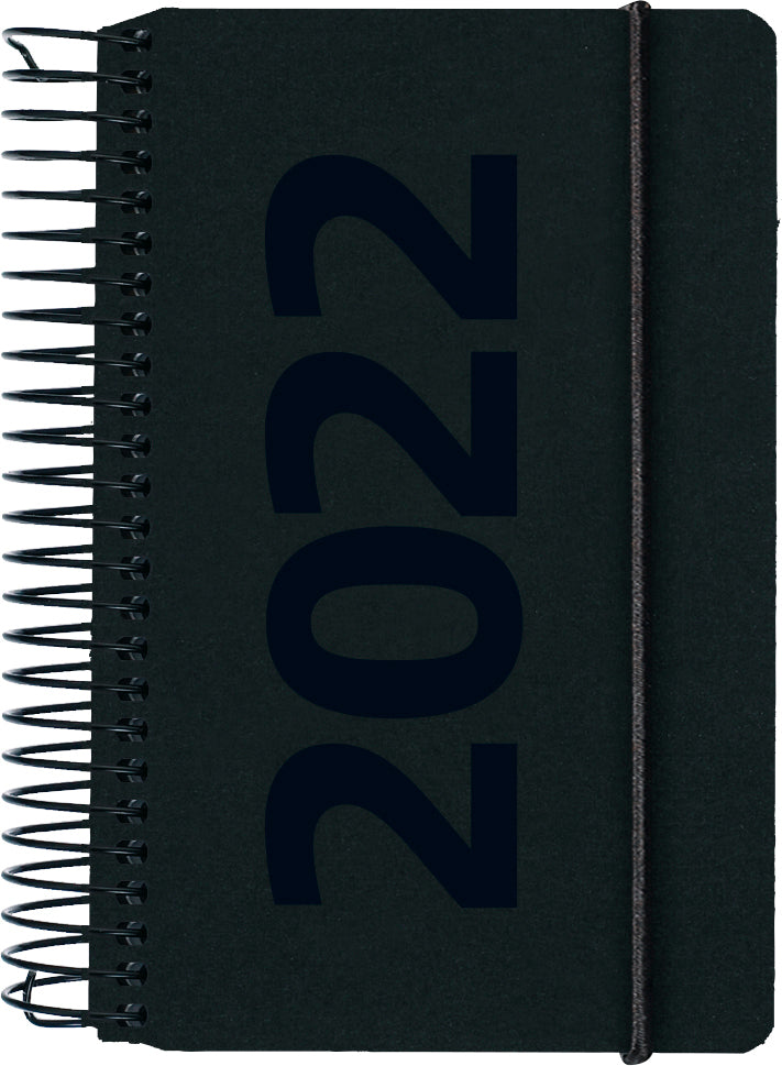 Minispiralkalender 1 dag matsort år 2022 8 x 13 cm Mayland