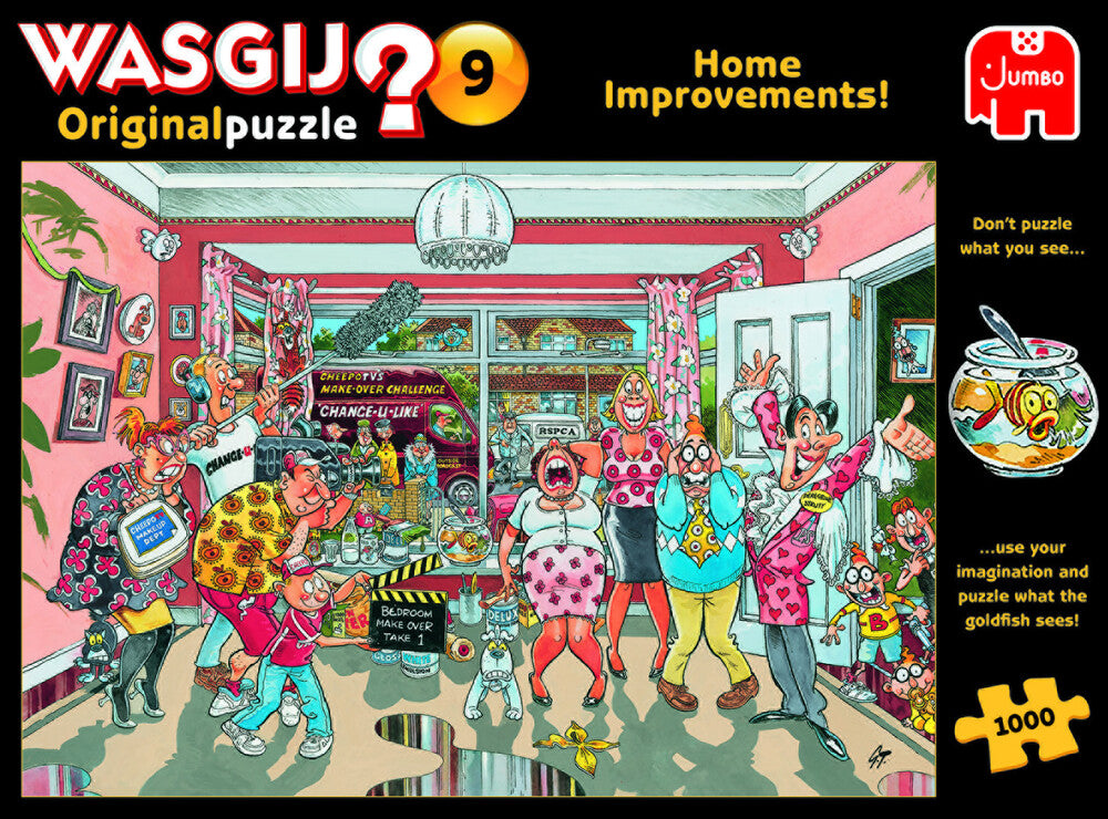 Wasgij Puslespil Original 9 1000 brikker