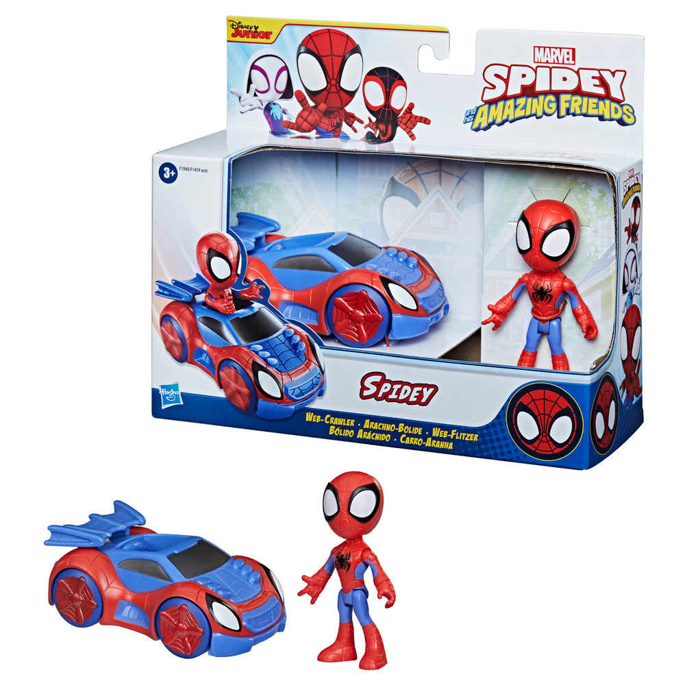 Spidey køretøj og figur ass