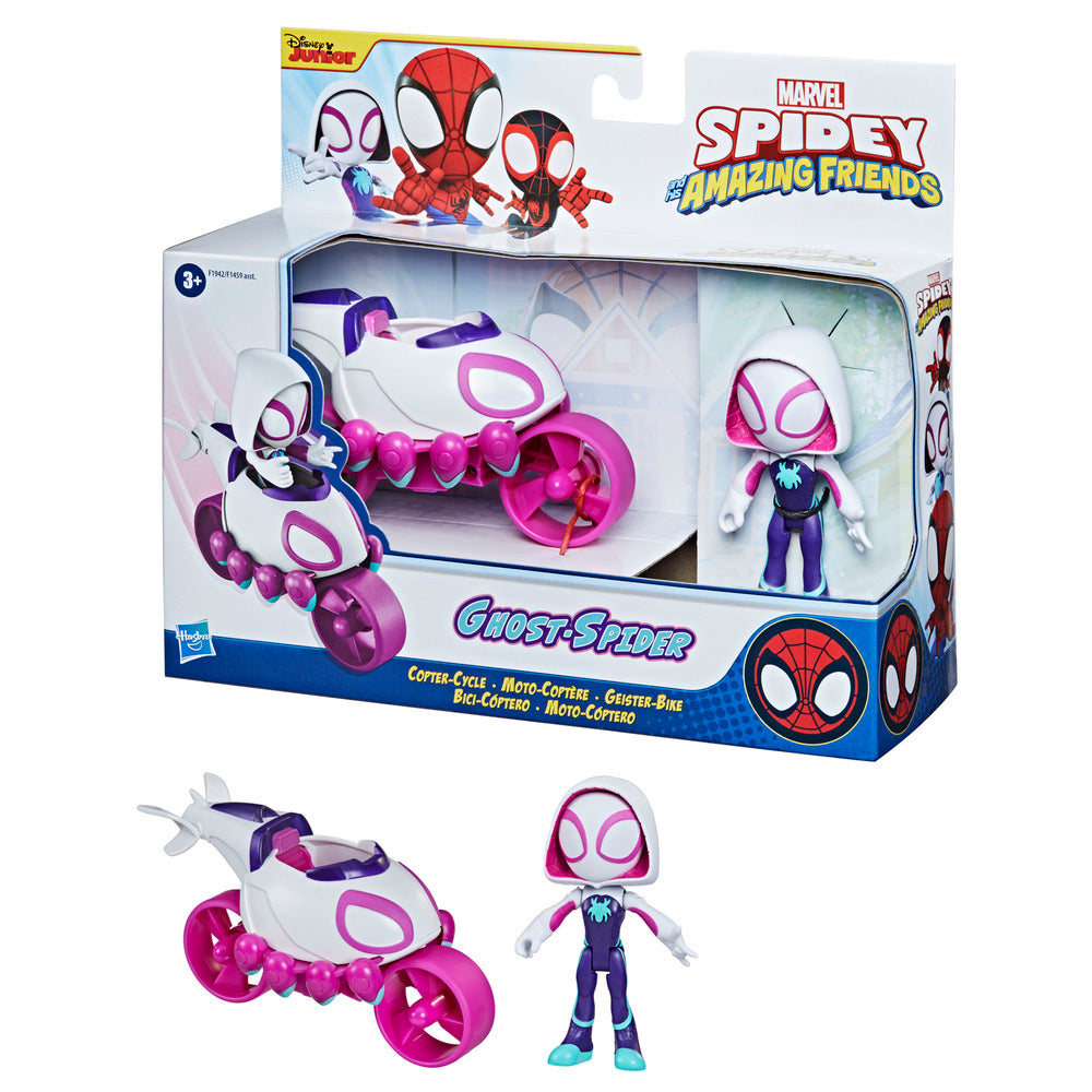 Spidey køretøj og figur ass