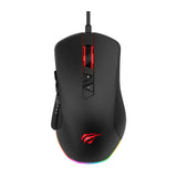 Havit RGB Gaming Mouse - 12000 dpi - 8/14 knapper (kabel)