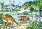 Puslespil Dinosaurs of land and sea 2x24 brikker