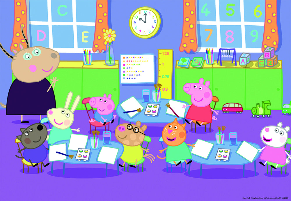 Puslespil Peppa Pig 2x24 brikker