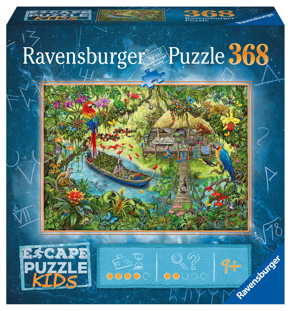 Puslespil Escape Kids Jungle 368 brikker
