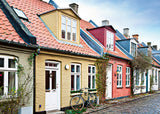Puslespil Scandinavian Houses in Aarhus Denmark 1000 brikker