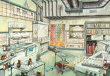 Puslespil Escape The laboratory 368 brikker