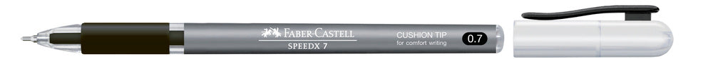 Kuglepen Faber-Castell speedx 0,7 sort
