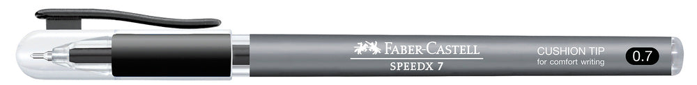 Kuglepen Faber-Castell speedx 0,7 sort