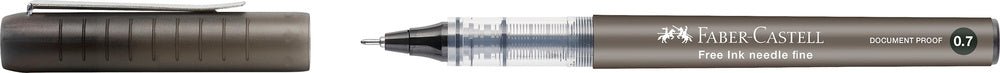 Roller Faber-Castell free ink needle 0,7 sort