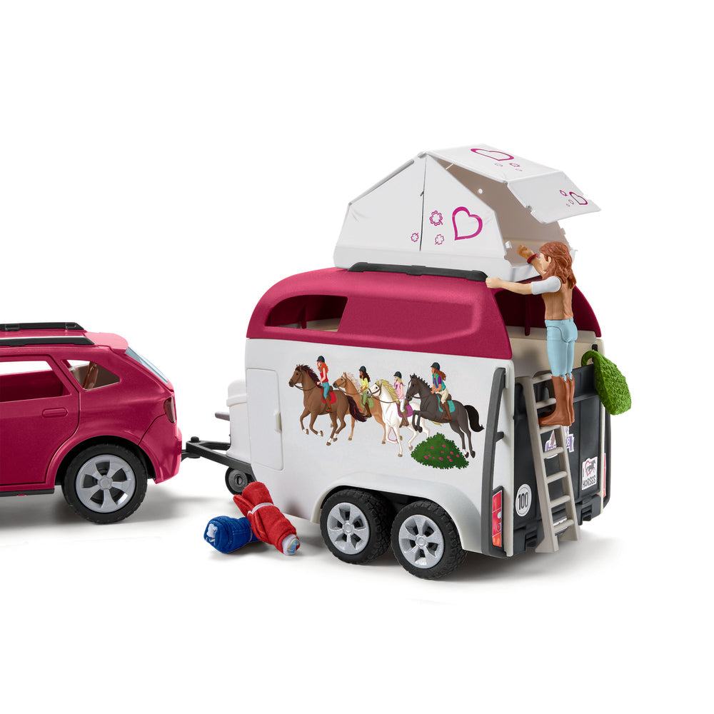 Horse Adventures med bil og trailer
