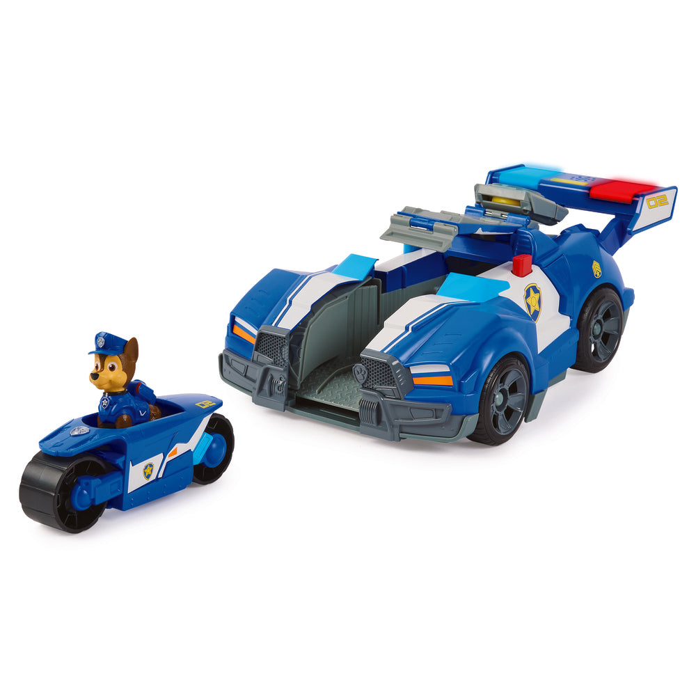 Paw Patrol movie Chase transforming vehicle