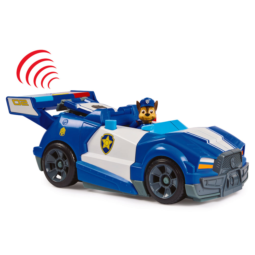 Paw Patrol movie Chase transforming vehicle