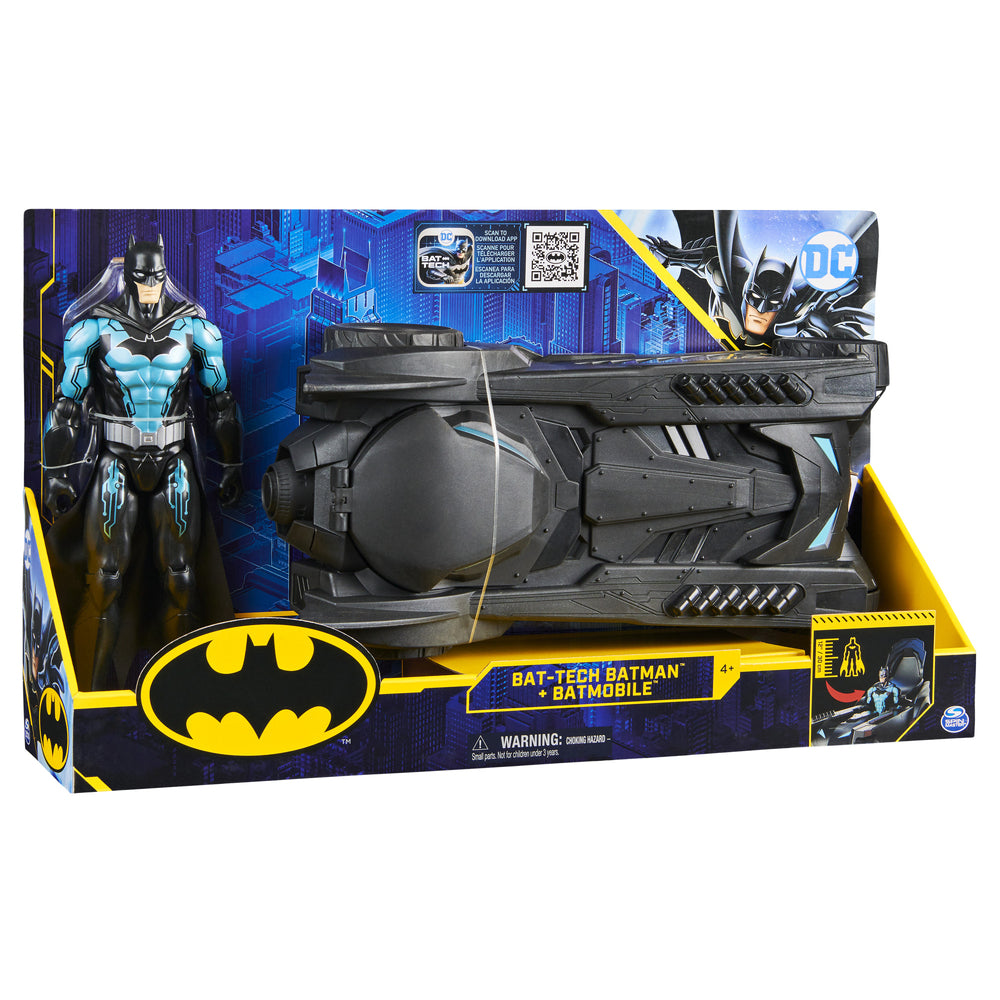 Batmobil og 30 cm figur