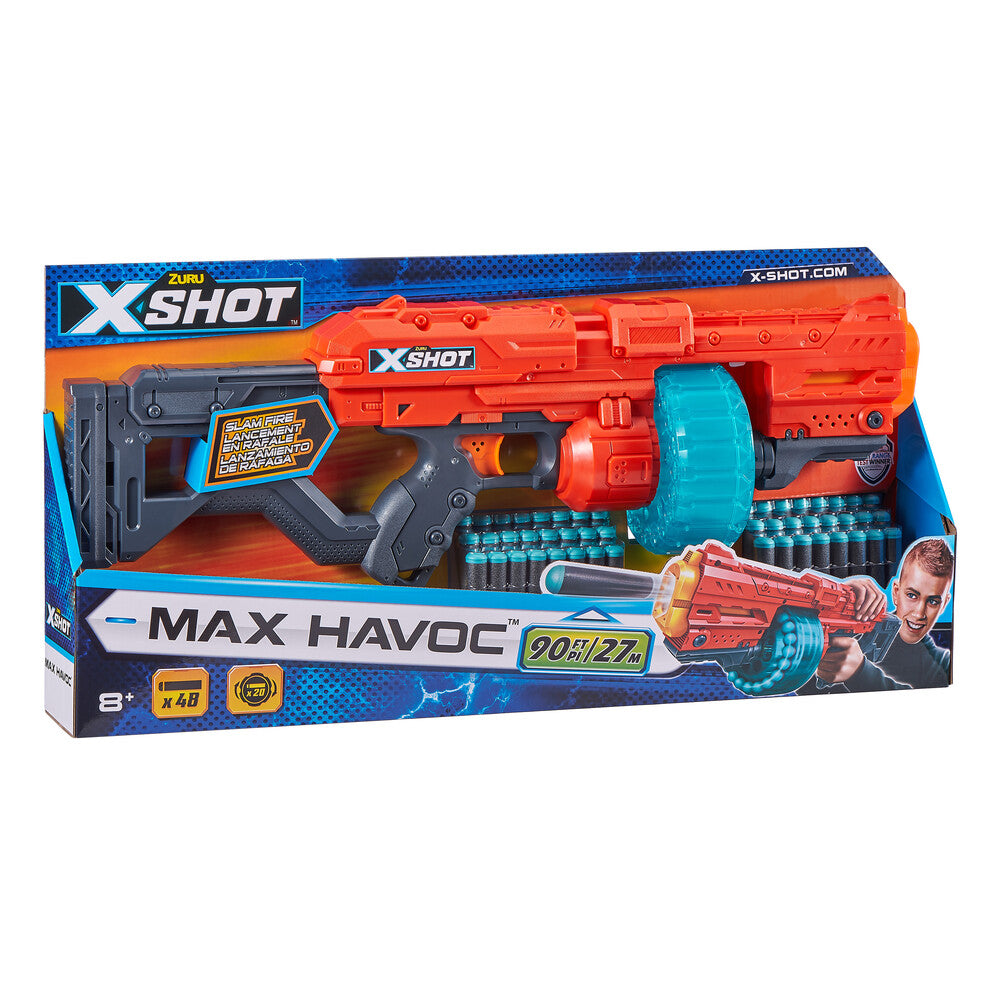 X-SHOT MAX HAVOC SKUM DART SKYDER