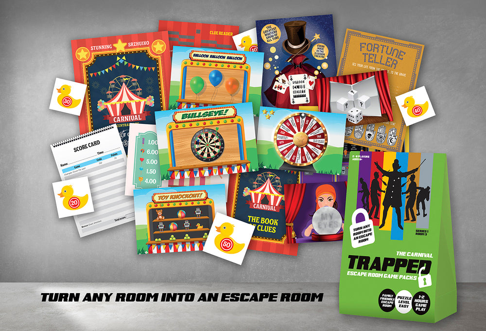 Trapped The Carnival Escape Room Game Pack