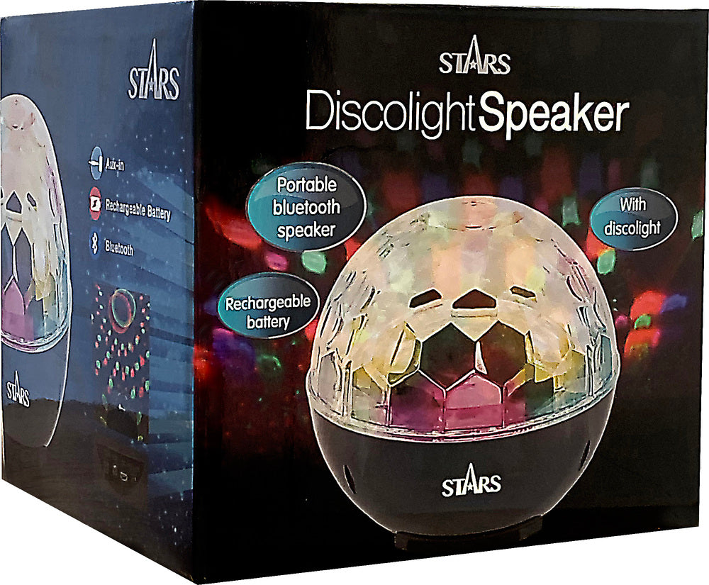 Discokugle med Bluetooth højtaler