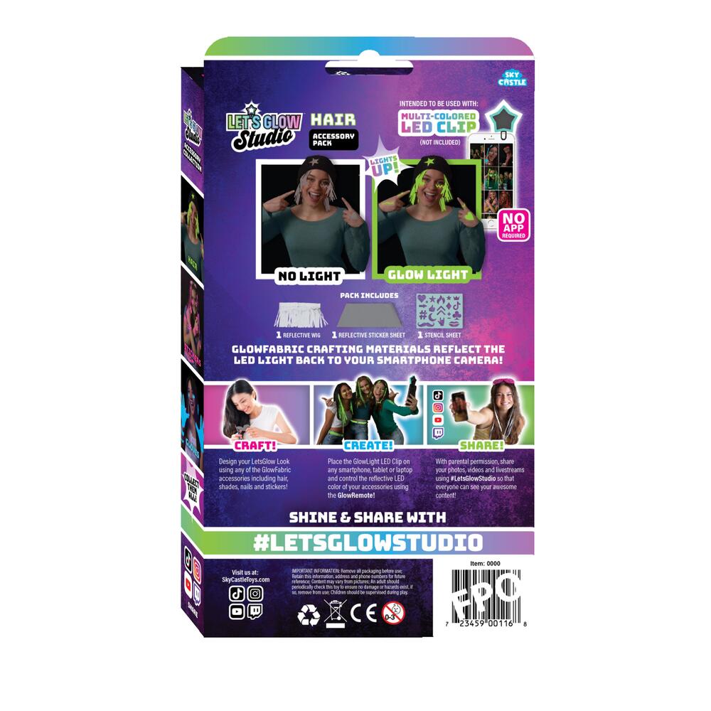 Lets Glow Studio Refill Kits asst