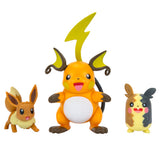 Pokémon battle figure 3-pak asst
