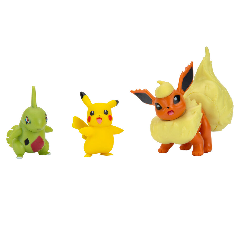 Pokémon battle figure 3-pak asst