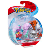 Pokémon battle figure 3-pak asst