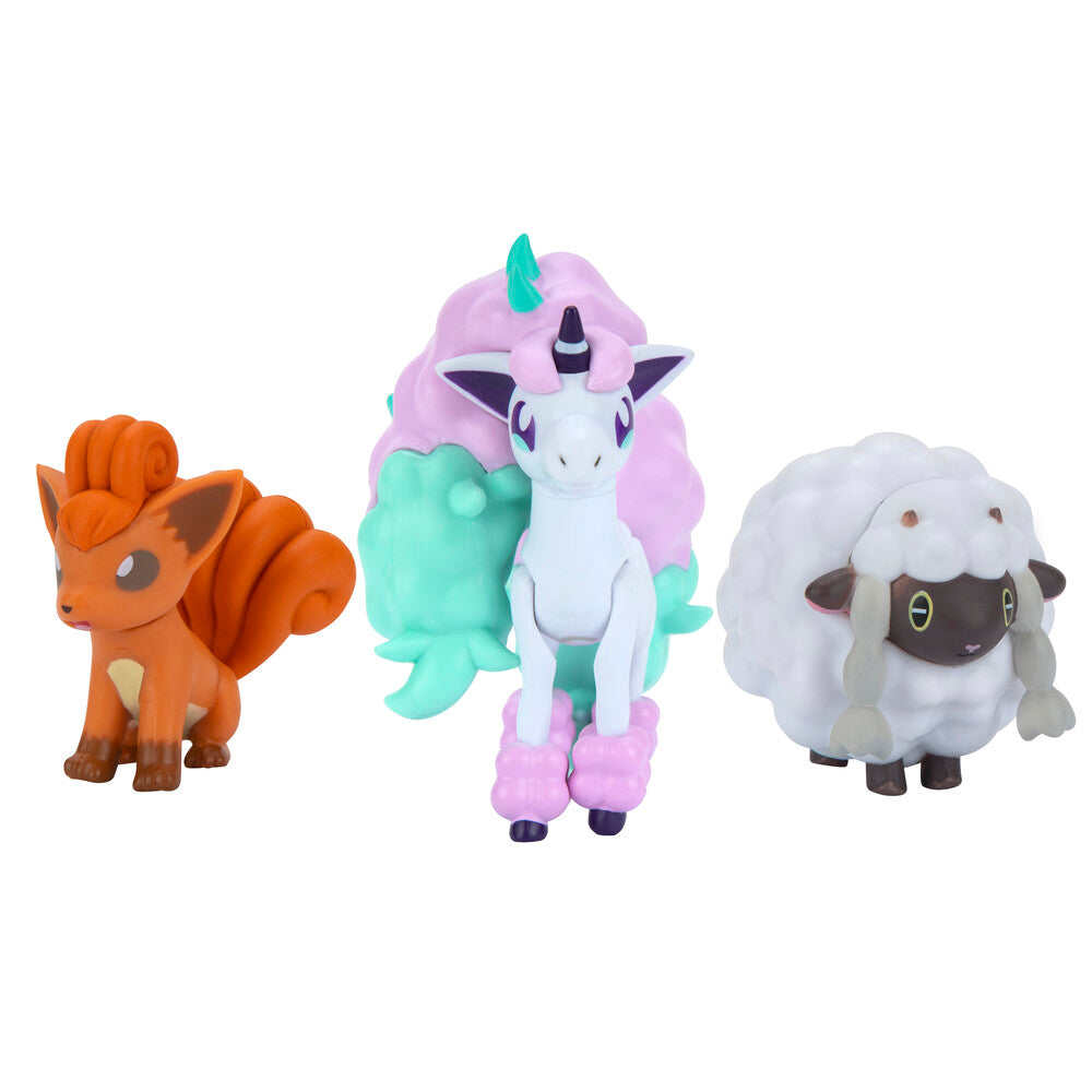 Pokémon battle figure 3-pak asst